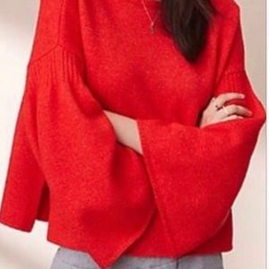 Lou & Grey Bell Sleeve Oversized Sweater